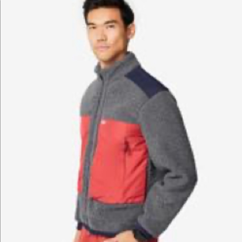 Figs Sherpa scrub jacket NWT